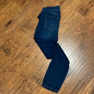 Liverpool Pull On Denim - High-Rise Ankle